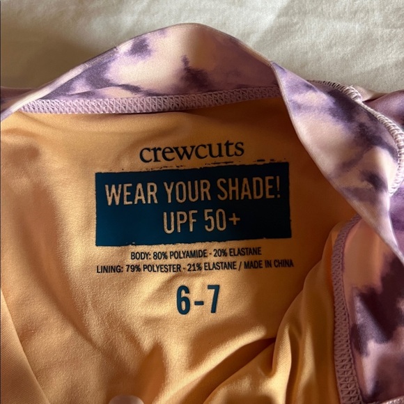 Crewcuts Lavender Tie-Dye Swimsuit - Picture 3 of 3